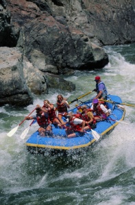 White water rafting is something you can book in advance. 